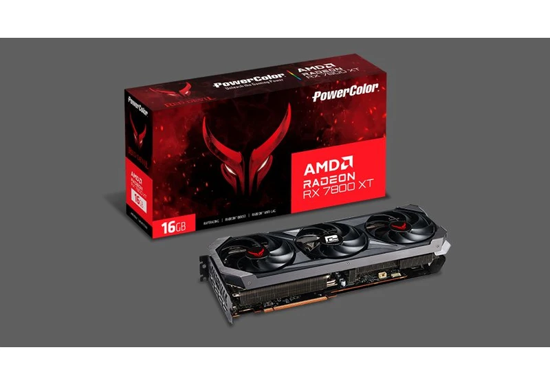 PowerColor RX 7800 XT Listing Confirms 3,840 Shaders, 16GB VRAM