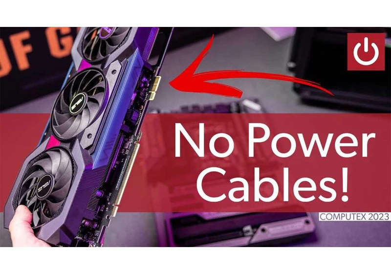 Asus made a graphics card with no power cables