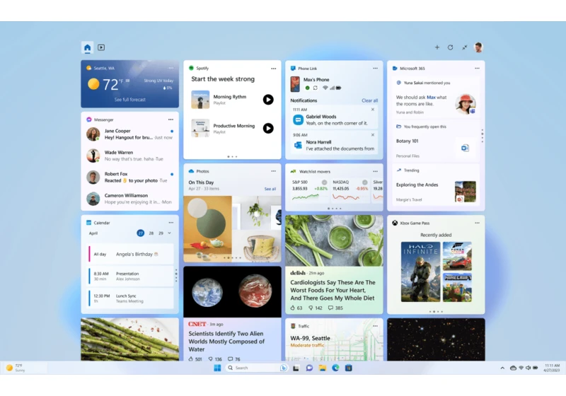 Windows 11’s widgets will finally become useful