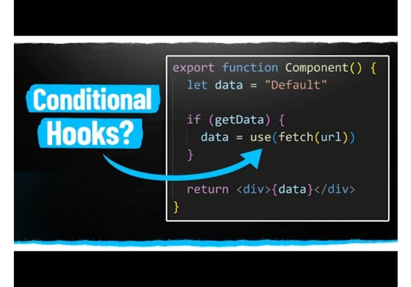 This New React Hook Breaks All The Rules And I Love It
