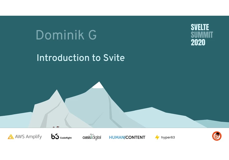 Dominik. G: Introduction to Svite
