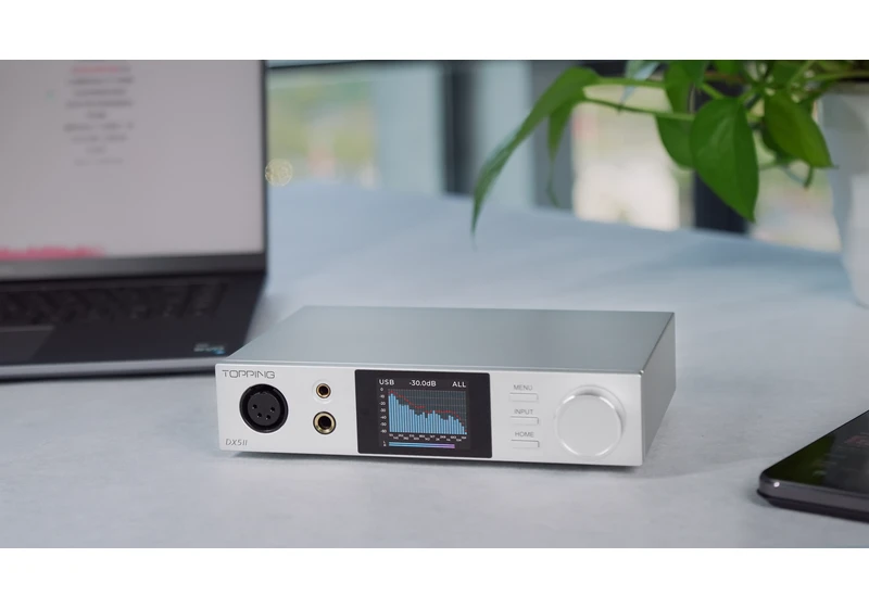 This Bluetooth DAC and headphone amp with cool VU meter looks like super-luxe audio upgrade, but it's actually stunningly well-priced