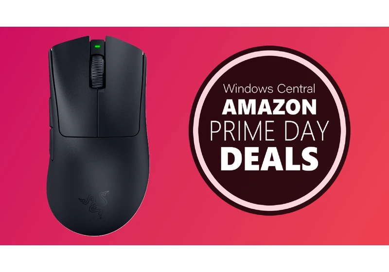  There's a massive 42% Amazon Prime Day discount on the Razer DeathAdder V3 Pro — One of the best gaming mice we gave a near-perfect score to 