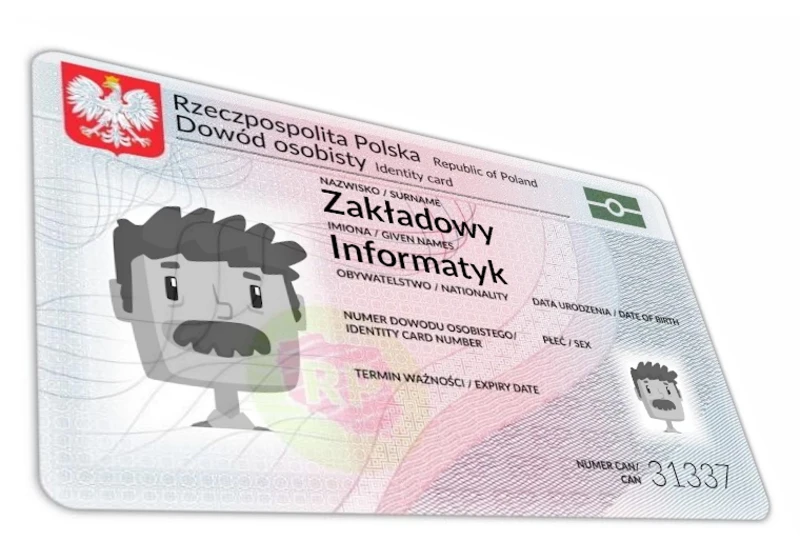 Can you smuggle data in an ID card photo?
