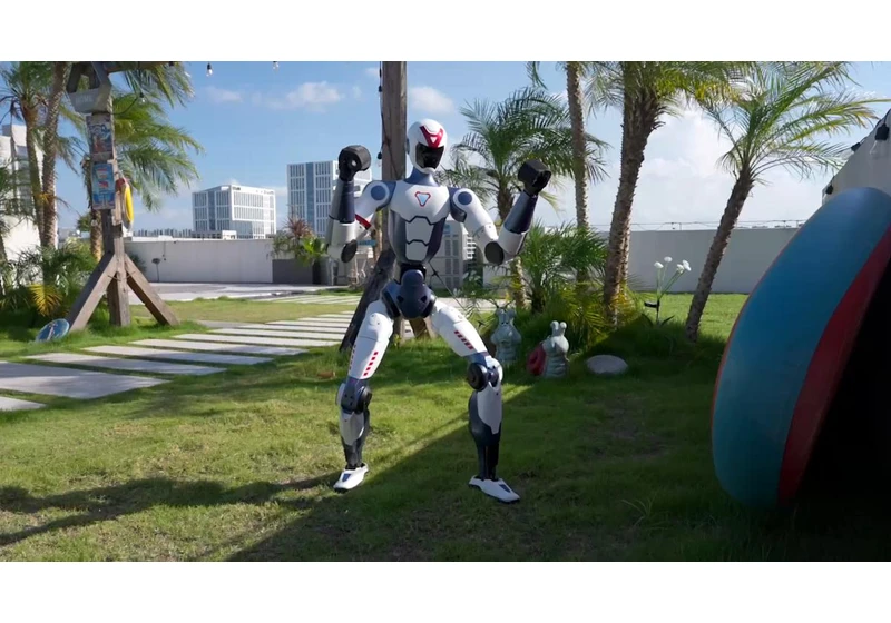 This humanoid robot can do cartwheels, handstands and roundhouse kicks at less than $6,000