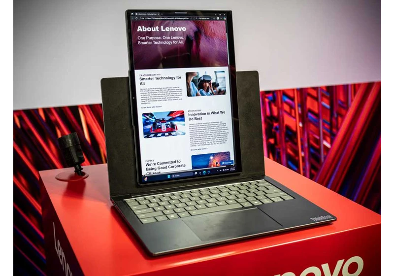 Lenovo’s radical PC concepts imagine laptop screens that adapt to you