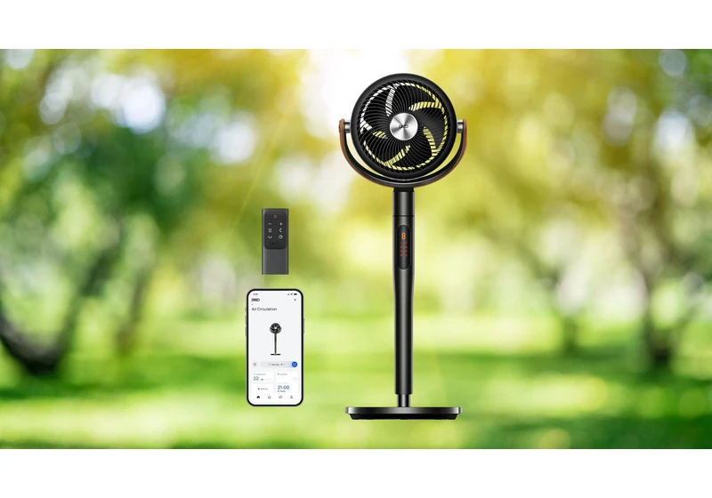 Stay cool this summer with this fantastic Dreo Smart Standing Fan deal