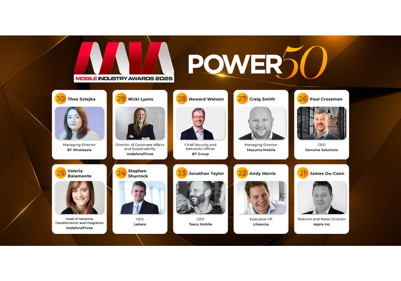 Power 50 2025: Our 30-21 revealed
