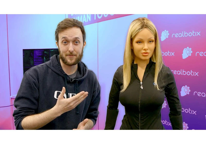 Making Robots Look and Feel More Human video
