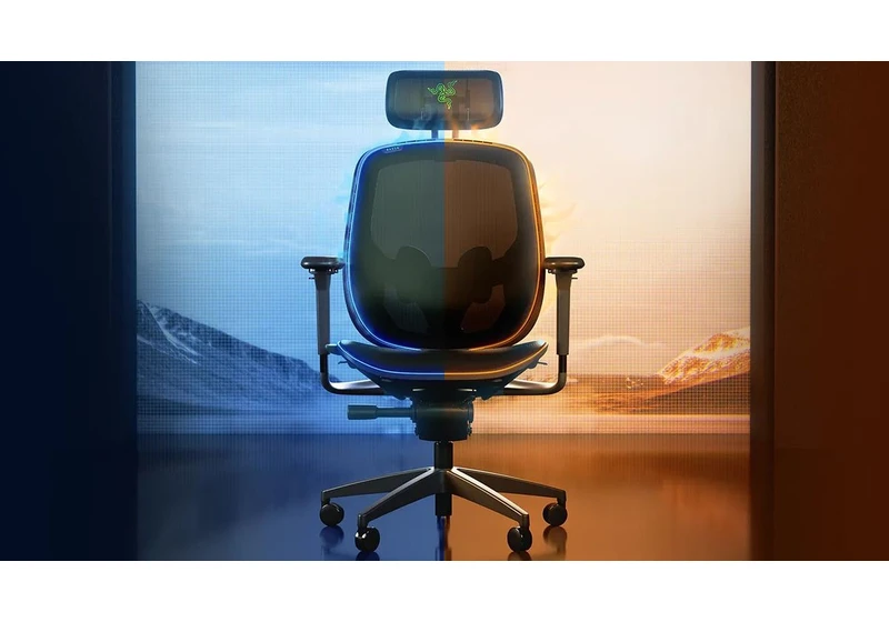 Warm butt or cool butt? Razer’s latest gaming chair concept lets you choose