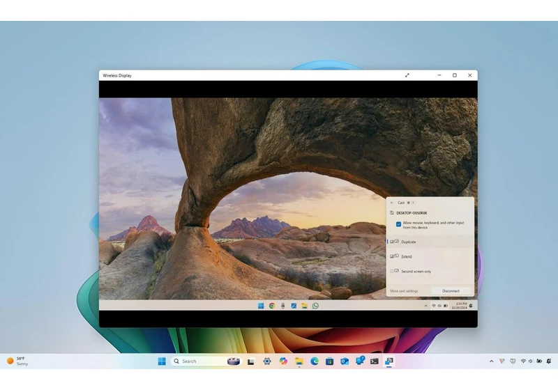  It blew my mind when I learned you can set up a laptop as a second monitor on Windows 11 