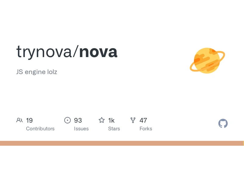 Show HN: Nova JavaScript Engine