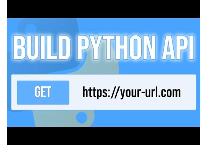 How to create & deploy an API in Python! (with interactive documentation)