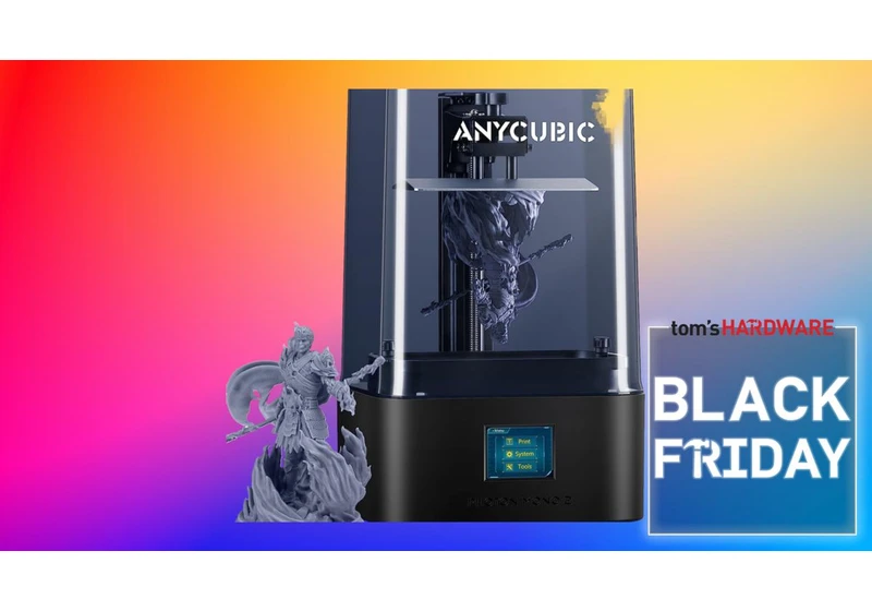 The 'thrifty beginner 4K resin' 3D printer is now even thriftier with 44% off for Black Friday