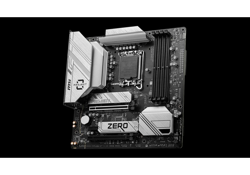 MSI Launches Project Zero Motherboards With Hidden Connectors