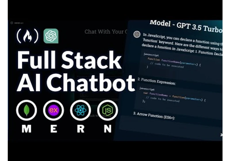 AI SaaS Chat Bot using MERN Stack – Tutorial