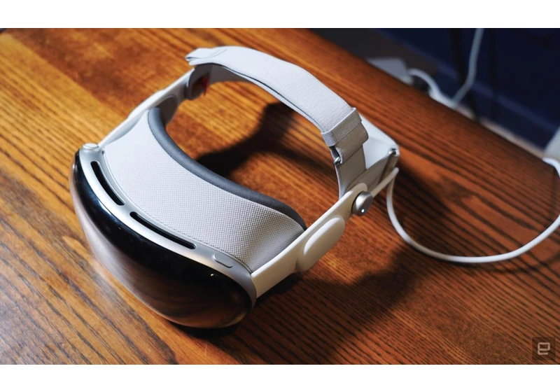 Some Apple Vision Pro units reportedly developed a similar hairline crack on the front glass
