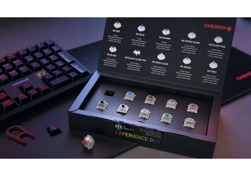 Cherry Launches MX Experience Box Keyswitch Sampler