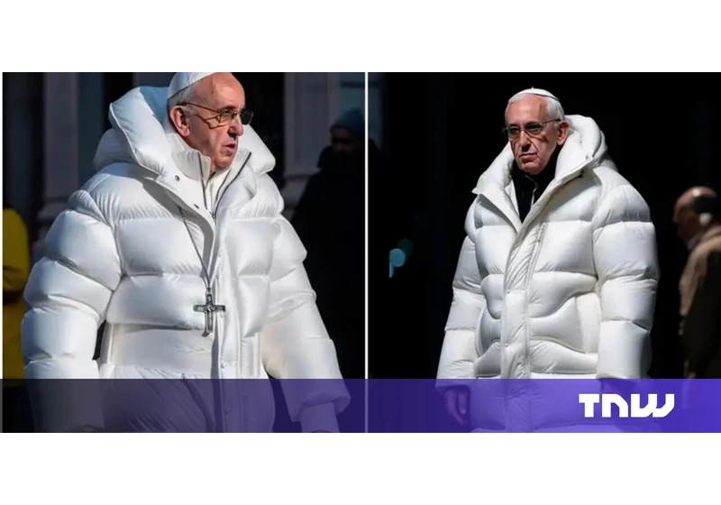 Opinion: The AI pope coat is the shape of hyperreality to come