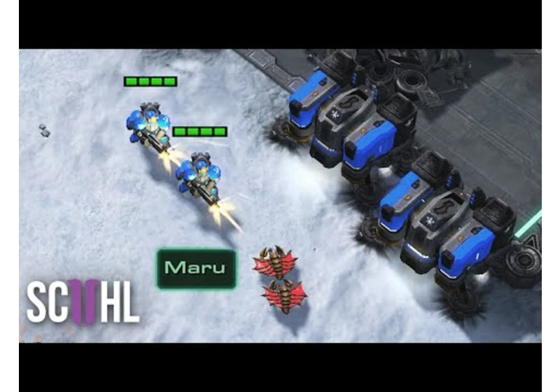 Maru's Risky Proxy Barracks - Starcraft 2: Maru vs. Solar