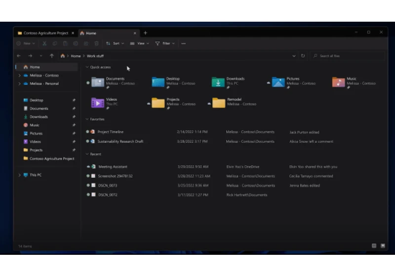 New Windows 11 feature blitz: File Explorer is finally getting tabs