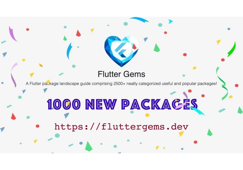 Flutter Gems - January 2021 Update 💙 🎉