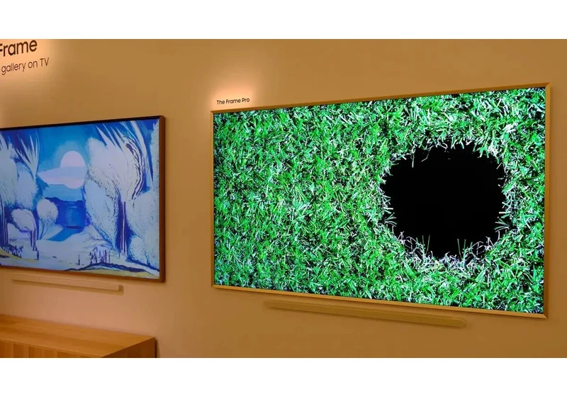 The Samsung Frame Pro — the Best Design at CES 2025 — doesn’t demand your attention, it entices it