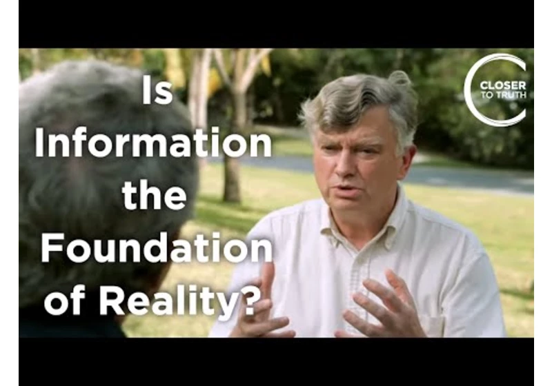 Andrew Briggs - Is Information the Foundation of Reality?
