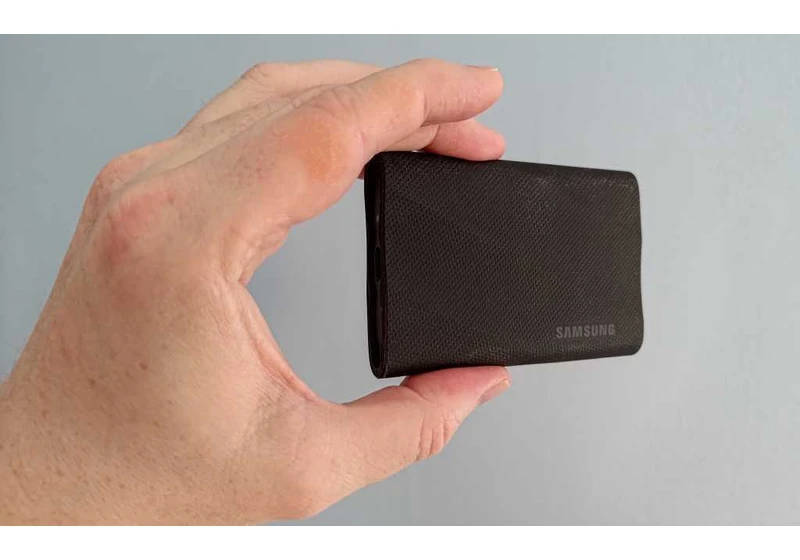This uber-fast Samsung portable SSD we love is 29% off right now