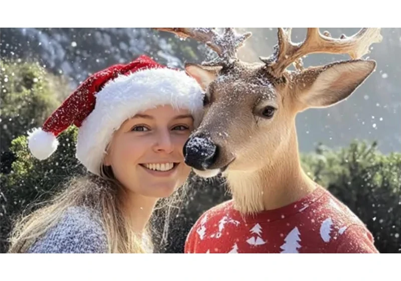 I Tried to Design a Holiday Card With AI, but It Kept Giving Me a Fake Family