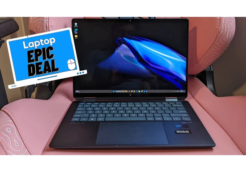 The excellent HP Spectre x360 with Intel Ultra 7 CPU is $600 off right now at Best Buy