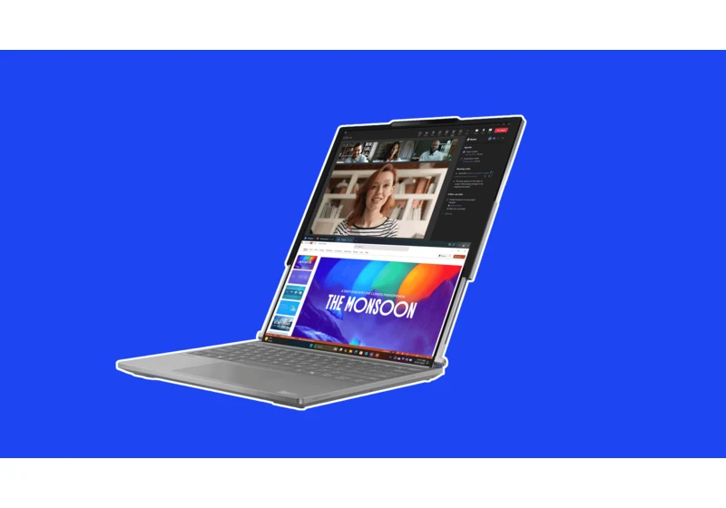 Lenovo and Intel solved a huge problem to bring you this unrolling laptop