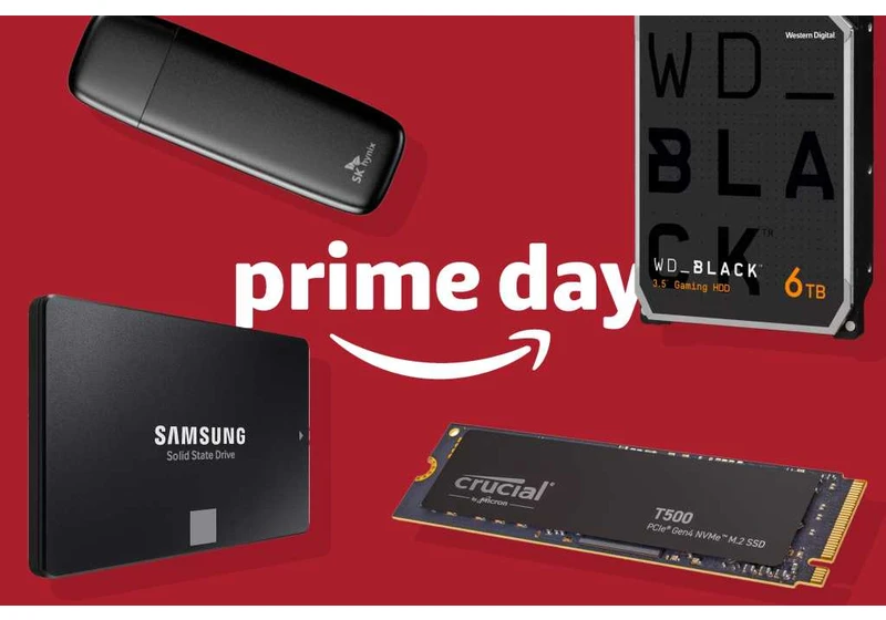 Best early Prime Day deals on SSDs and storage