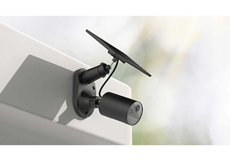 Snag this solar-powered wireless security cam for just $40 while you can