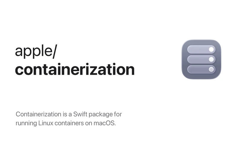 Containerization is a Swift package for running Linux containers on macOS