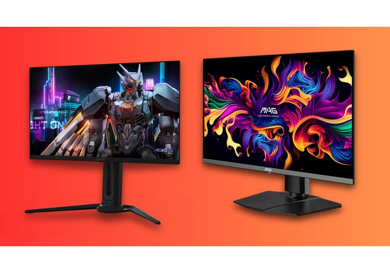  MSI and Gigabyte debut new 500 Hz QD-OLED gaming monitors — 27-inch 1440p panels with high-end features 