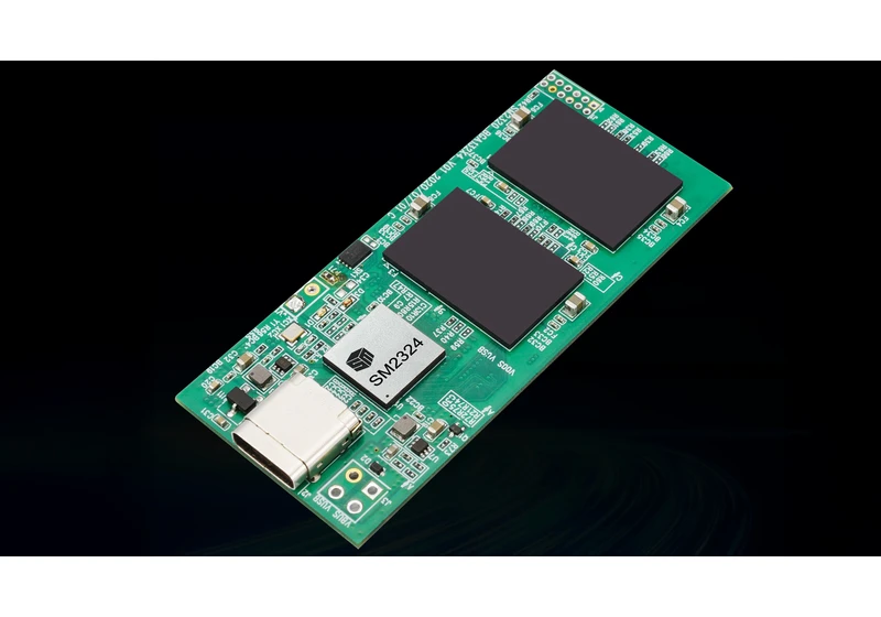  Silicon Motion's new SM2324 enables USB4 SSD control with up to 32TB supported 
