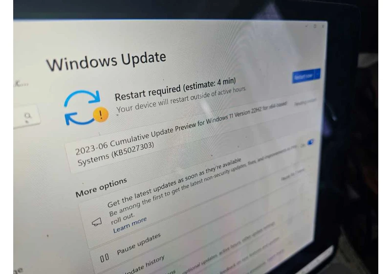 This broken Windows feature taunts me every time I update