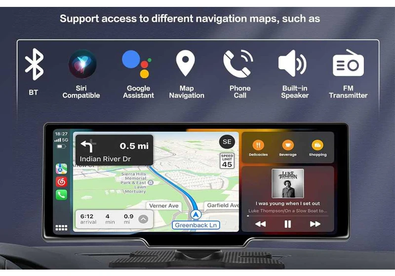 Safer driving starts with $75 off this heads-up display