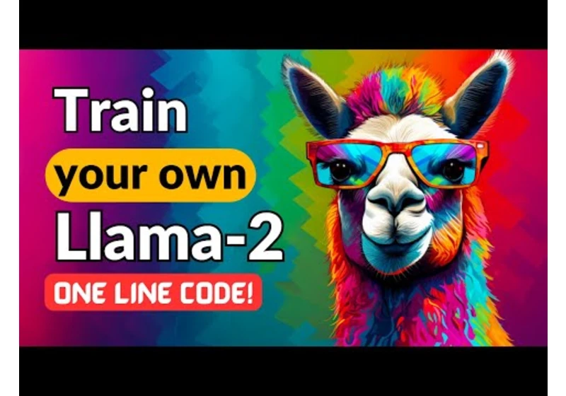 LLAMA-2 🦙: EASIET WAY To FINE-TUNE ON YOUR DATA 🙌