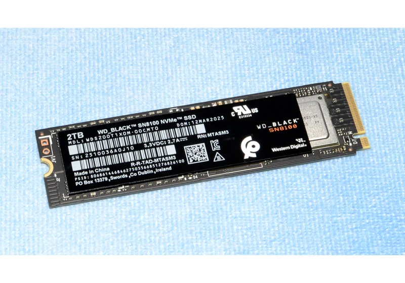 Sandisk WD Black SN8100 2TB SSD Review: The fastest overall consumer SSD ever made