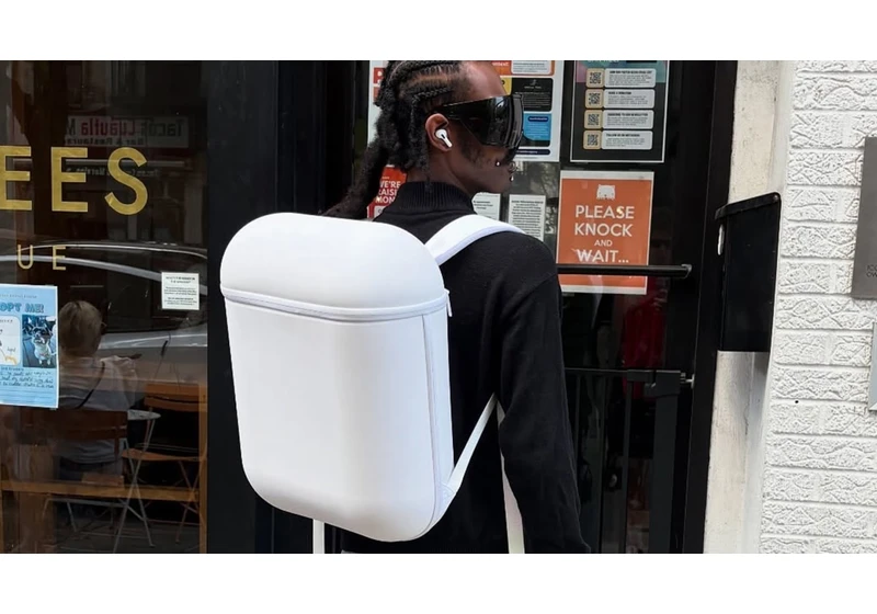  The AirPods backpack is very odd, and I love it 