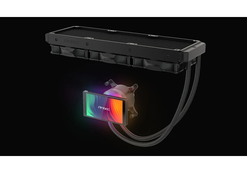  This bonkers Antec Vortex View AIO Cooler has a 360-degree rotatable 5-inch display 