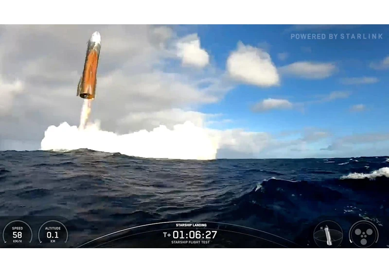 SpaceX's Starship deploys its payload for the first time