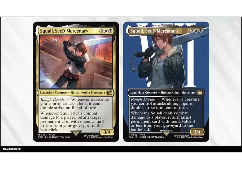 I Can't Not Be Excited About the New Final Fantasy Magic: The Gathering Cards