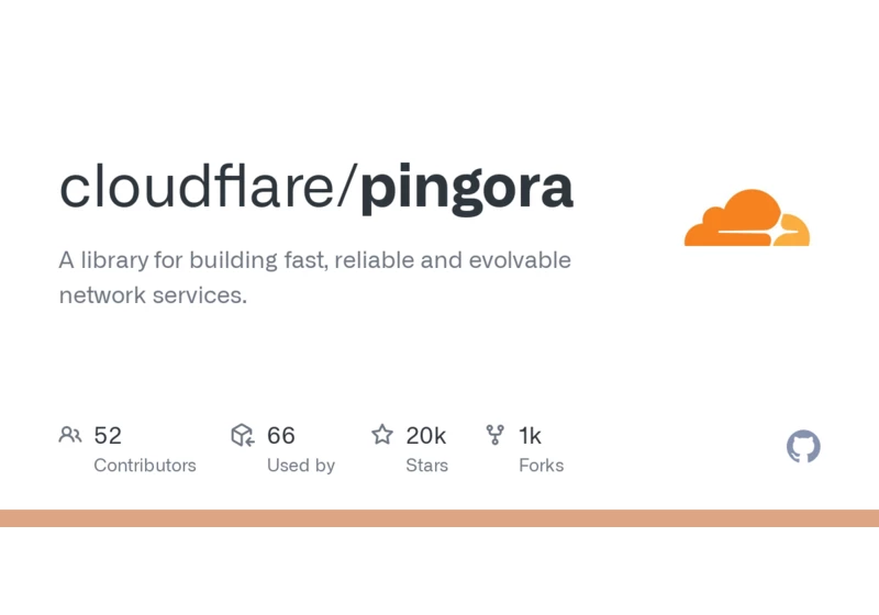 Pingora: build fast, reliable and programmable networked systems