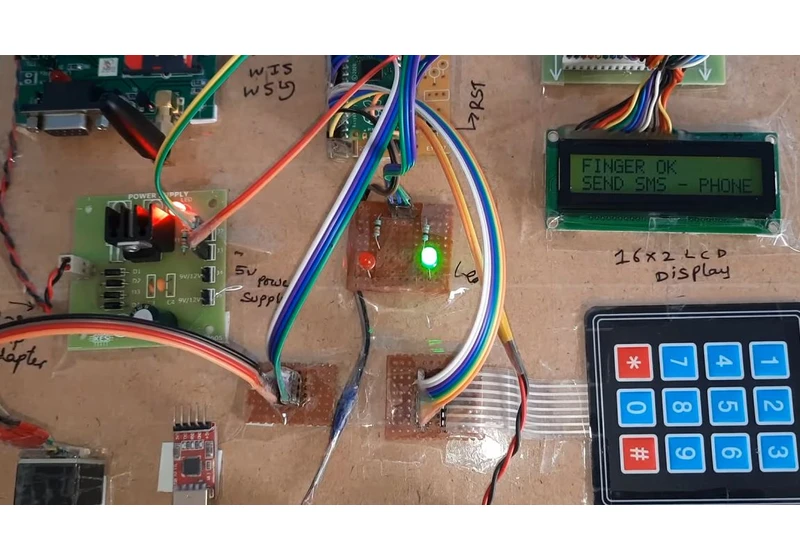 Raspberry Pi Bank Locker Security System Features Biometric Authentication