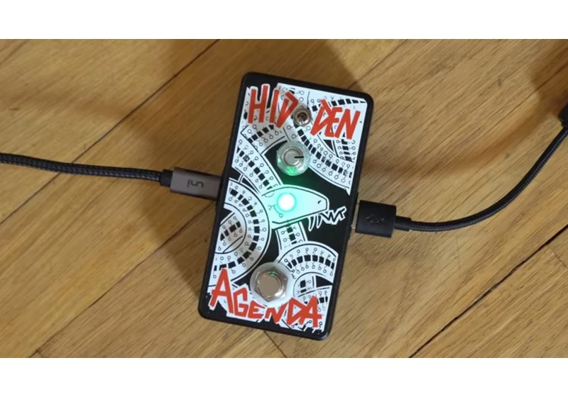 Raspberry Pi Effects Pedal Distorts Keyboard and Mouse Input