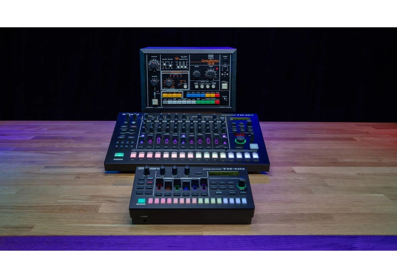 Roland adds CR-78 percussion and 808 bass to the TR-8S and TR-6S drum machines