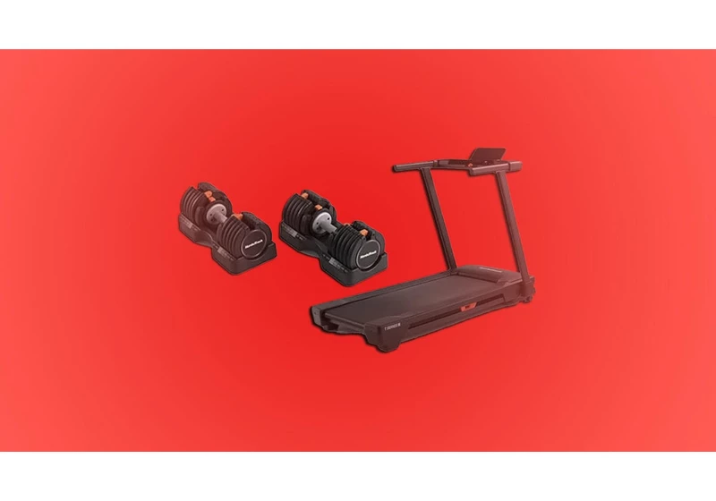 NordicTrack T Series 5 Treadmill, Adjustable Dumbbells on Sale for Big Amazon Sale     - CNET